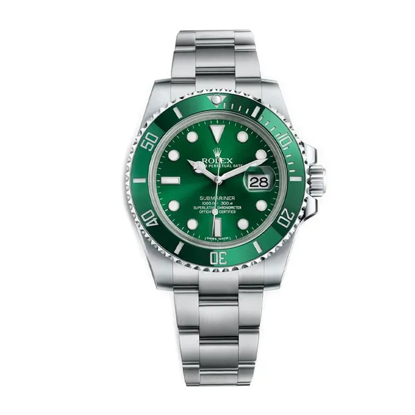 Submariner Hulk 116610LV replica by cfactorywatches.com