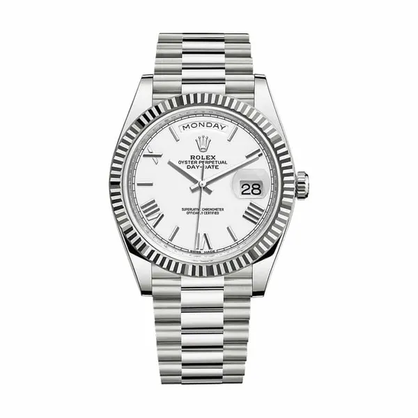 Day-Date 40 Weighted Tungsten 228239 replica by gmfactorywatch.com